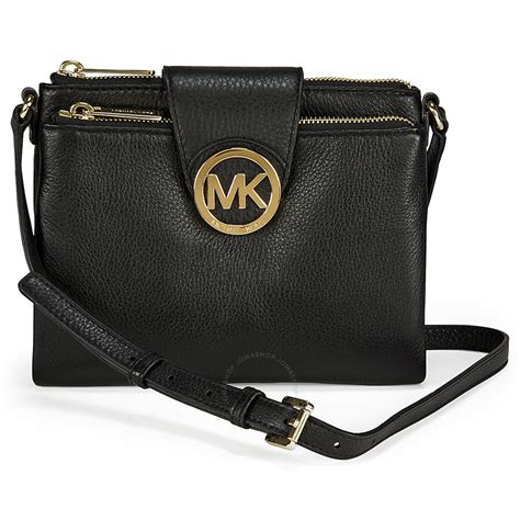 michael kors cross body black bag|michael kors crossbody wallet purse.